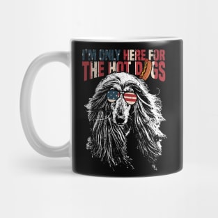 Afghan Hound Shirt Funny 4th of July Mug